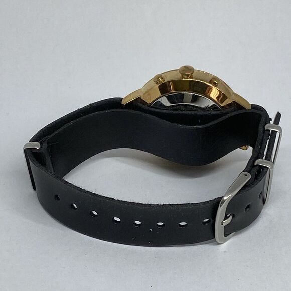 Fossil FTW5018 Women's Black Leather Analog White Dial Hybrid Smartwatch XX691 - Picture 10 of 12